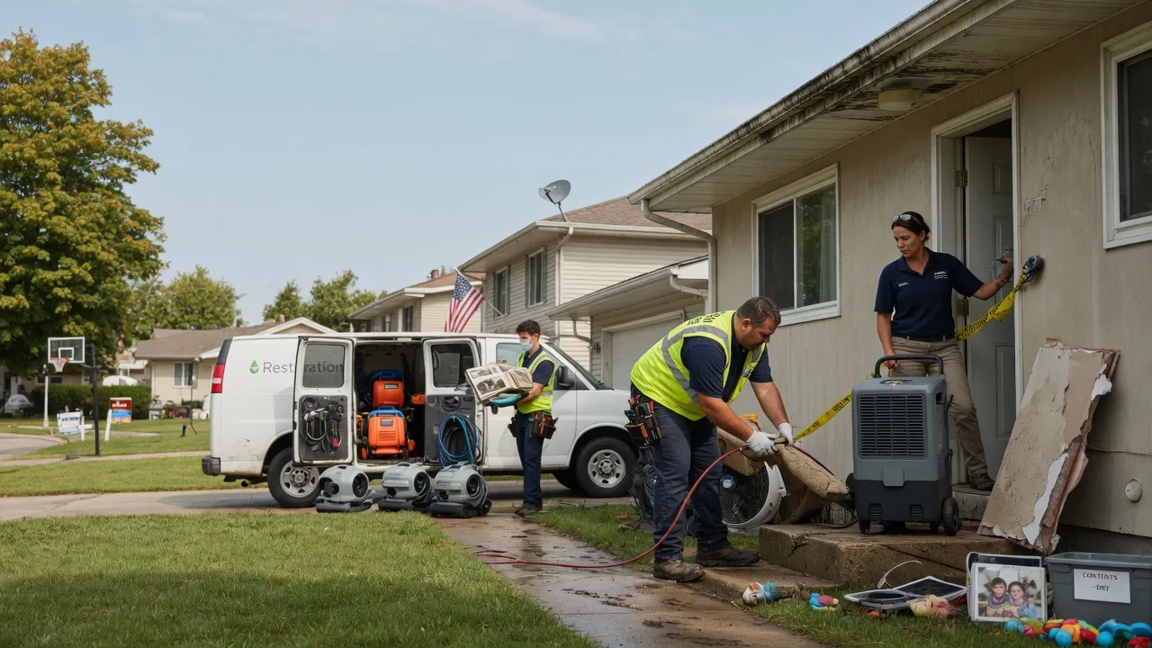 Water Damage Restoration in Winslow, IN near me